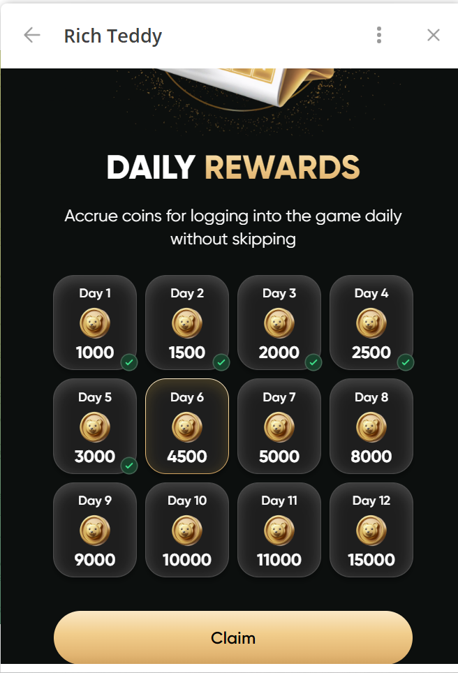 DAILIESの説明画面