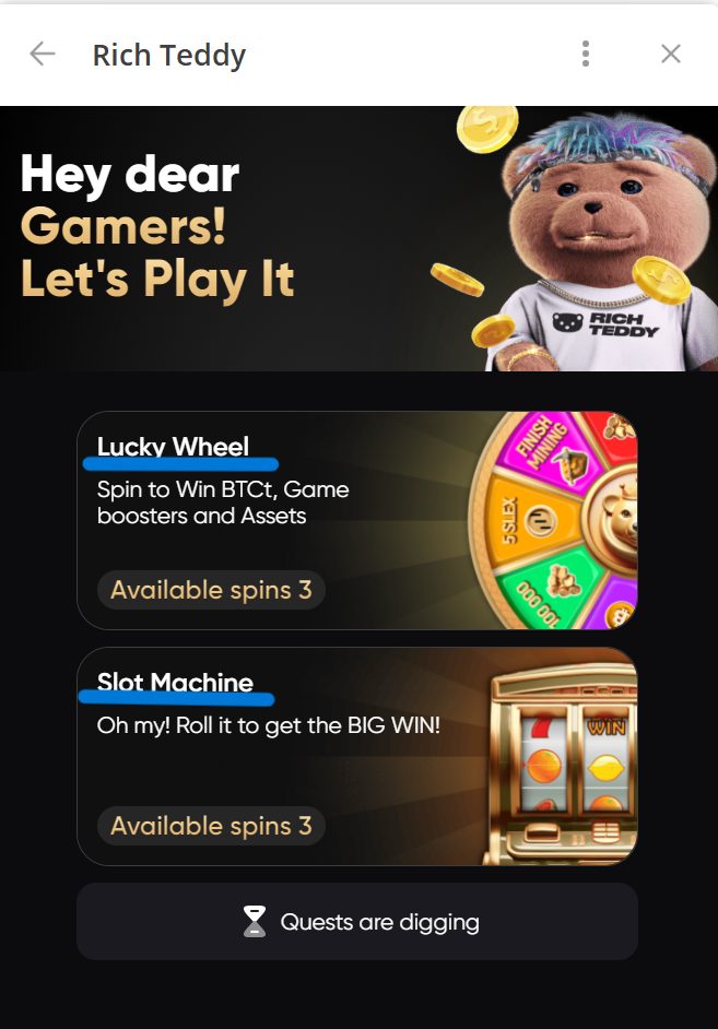 GAMESの説明画面